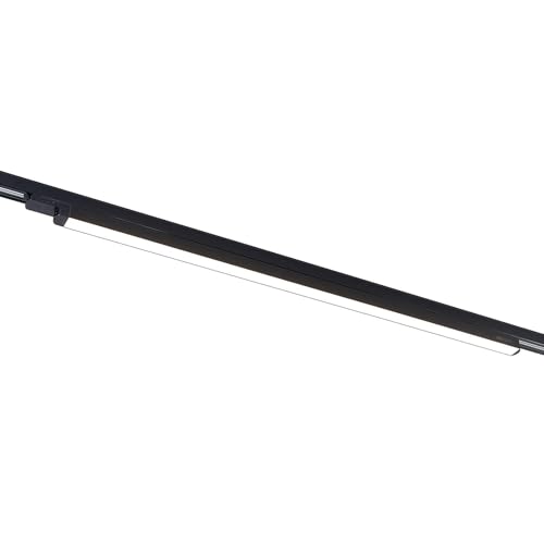 Arcchio LED Stromschienenstrahler Harlow (Modern) in Schwarz aus Aluminium, Arbeitszimmerleuchte