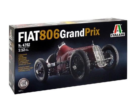 Italeri IT4702 - 0.05 FIAT 806 Grand Prix, Fahrzeug