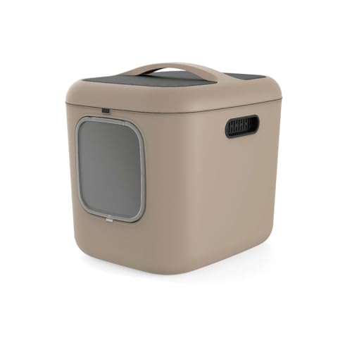 Rotho Biala XL Katzenklo beige aus Kunststoff