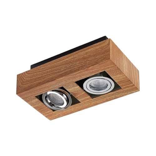 Arcchio Strahler Vince (Modern) aus Metall (2 flammig, GU10) - Deckenlampe Deckenleuchte Lampe Spot Flurleuchte