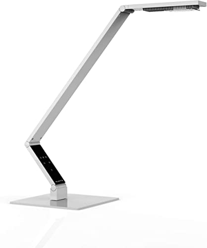 Luctra Table Linear Base LED Schreibtischlampe, biologisch wirksames Licht, dimmbar, 920102, weiß