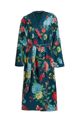 Pip Studio Bademantel Good Evening | blau - XL