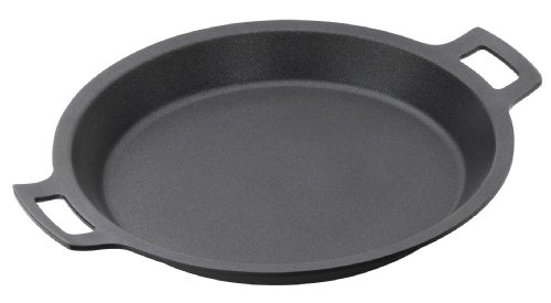 BRA Efficient Paella-Pfanne, Schwarz, 36 cm, 4