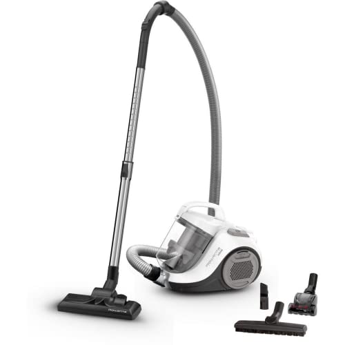 Rowenta RO2957 Swift Power Cyclonic, Beutelloser Abschleppsauger, Zyklontechnik, Tier-Set, Radius von 7,6 m, Filterung bis zu 99,98%