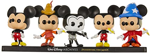 Funko 51118 Pop! Walt Disney Archives – Mickey Mouse 50th Anniversary 5-Pack