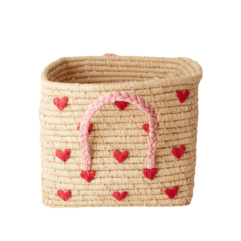 quadratisch Raffia Korb - natürlich - SS21 SÆSON NAVN