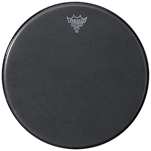 Remo Ambassador Black Suede SA-0814-ES Snare Side Reso Head 14" · Snare-Drum-Fell