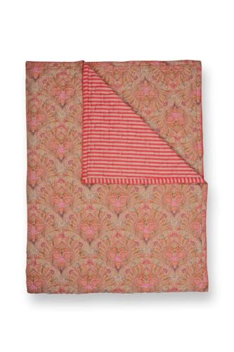 Pip Studio Quilt Alba Print Khaki 270x260cm