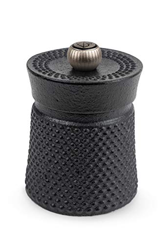 Peugeot 35402 Bali Fonte Pfeffermühle, Cast Iron, Schwarz, 8 cm