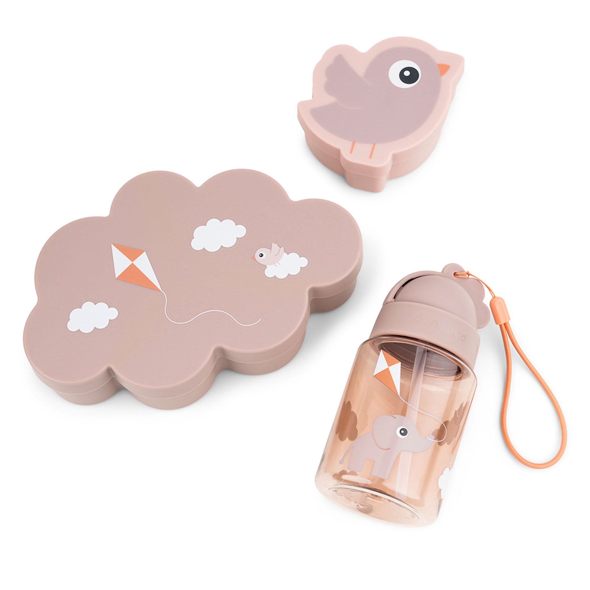 Done by Deer Lunch & Snackbox mit Strohhalmflasche