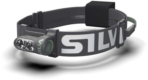Silva Trail Runner Free 2 Ultra - LED-Laufstirnlampe mit SILVA Intelligent Light, Free Technology, Wasserfest, Sicherheitslicht