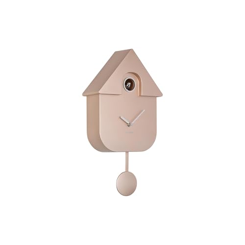 [DL] Wall Clock Modern Cuckoo ABS metallic Rose Gold