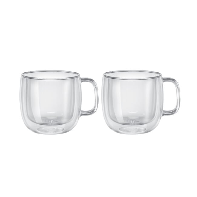 Zwilling® Sorrento Plus 2-TLG. Cappuccino-Set mit Henkel, 450 ml