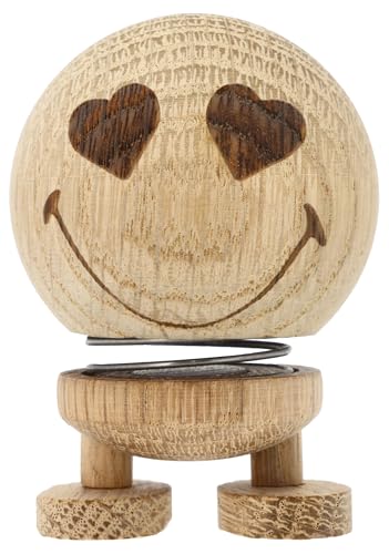 Hoptimist Smiley Love 4,5 x 5,6 x 6,6 cm S Raw Oak