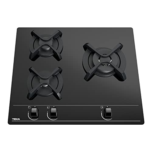 Teka GBC 63010 KBB BUT, Glaskeramik, Schwarz, Gas Butano, 60