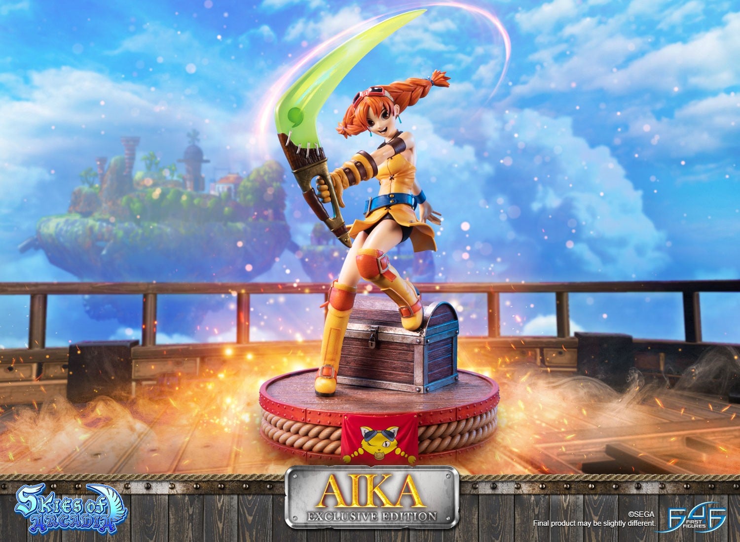 First4Figures Skies of Arcadia Statuette Aika 38 cm