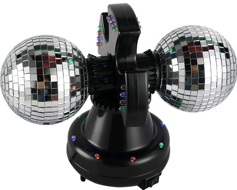 AMO TOYS Music - Twin Mirror Ball Lamp LED (501114)