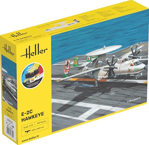 Heller 58300 STARTER KIT E-2C Hawkeye 1/72