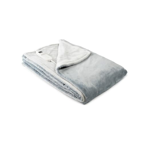 InnovaGoods elektrische Abdeckung Elakef Grau 120 x 160 cm 160 W