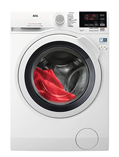 AEG Waschtrockner, DualSense - schonende Pflege, 8 kg Waschen, 5 kg Trocknen, D, energiesparend, Mengenautomatik, Nachlegefunktion, ProSteam – Auffrischfunktion, 1600 U/min, Weiß, L7WBA60680