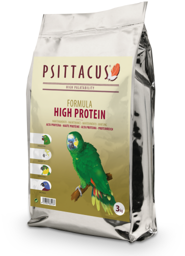 Psittacus - Futter für Papageien, hoch, Protein, 3 kg