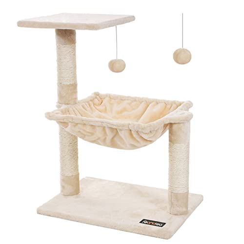 Feandrea Kletterbaum Kratzbaum mit Liegemulde 70 cm PCT82M