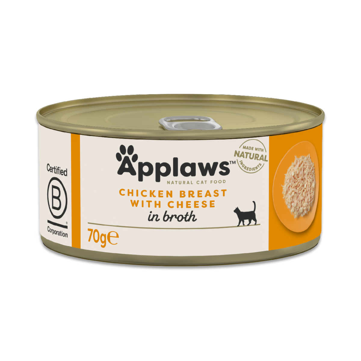 Applaws, Hühnchenbrust+Käse 70 g