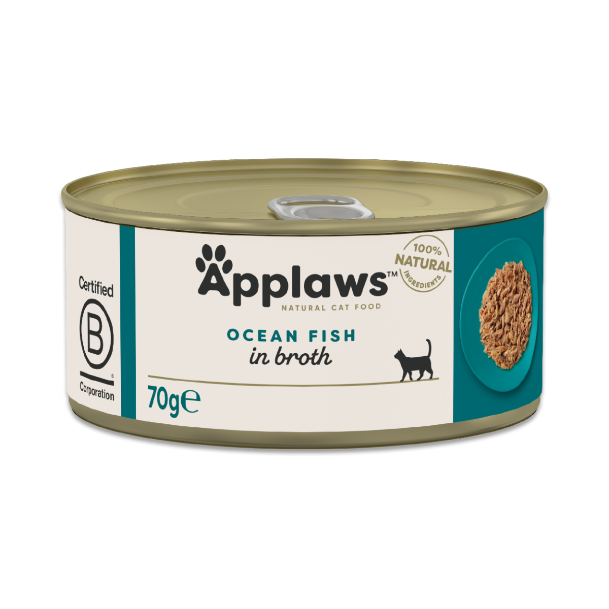 Applaws Natural Cat Food Dosennahrung 70g 24x70g Meeresfisch