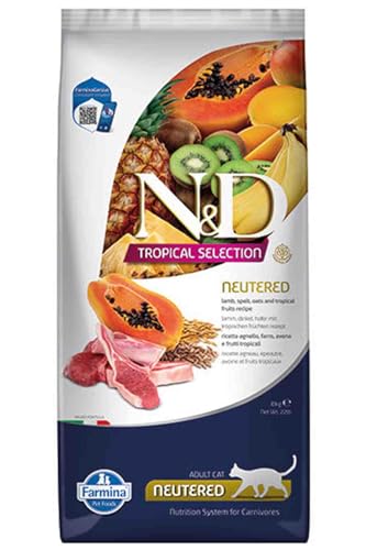 FARMINA ND Cat Tropical Selection NEUTERED Lamm, 10 kg