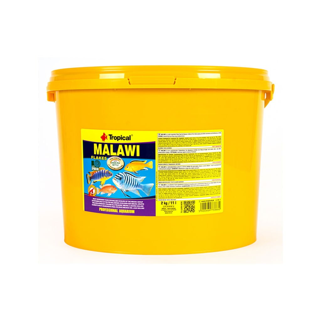 Tropical Malawi - Food for Aquarium Fish - 11000 ml/2000 g