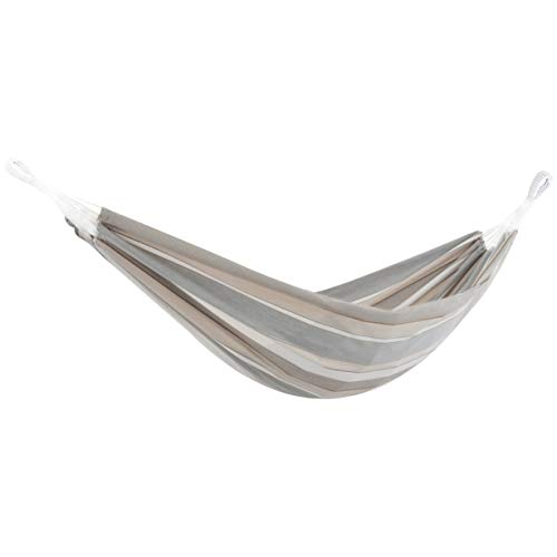 Vivere BZSUN09 Brasilianische Sunbrella®-Doppelhängematte, Dove, mehrfarbig
