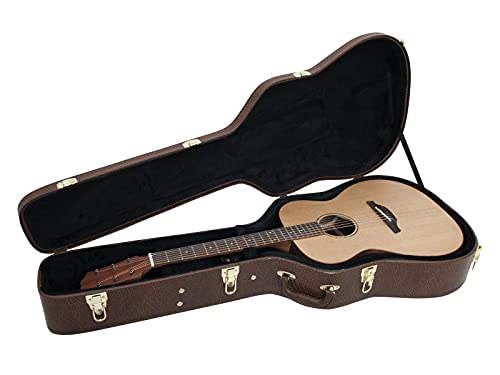DIMAVERY Form-Case Western-Gitarre, braun | Case für Westerngitarre