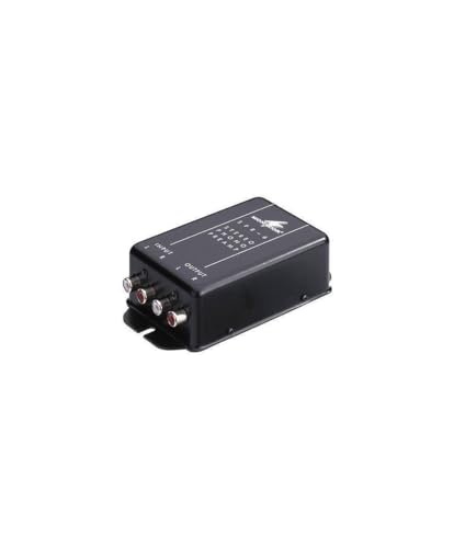 IMG Stageline MPR-6 Mikrofonvorverstärker zum Anschluss von bis zu 2 Mikrofonen an einen Line-Eingang, schwarz
