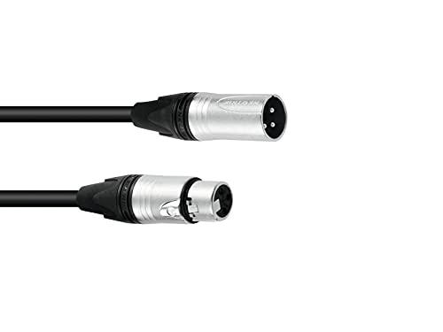 PSSO DMX Kabel XLR 3pol 10m sw Neutrik | Hochwertiges DMX-Kabel