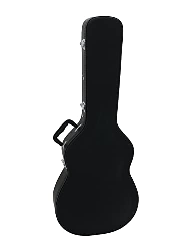 DIMAVERY Form-Case Western-Gitarre, schwarz | Case für Westerngitarre