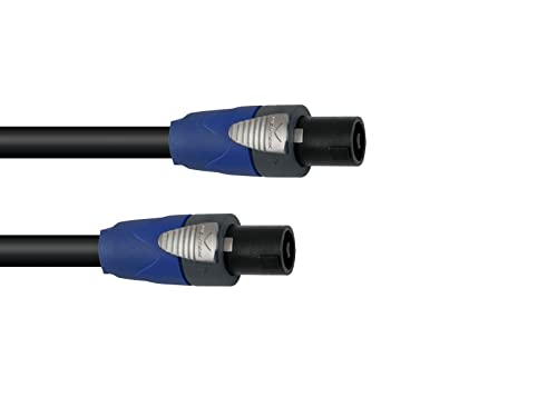 PSSO Lautsprecherkabel Speakon 2x4 20m sw | Hochwertiges Lautsprecherkabel