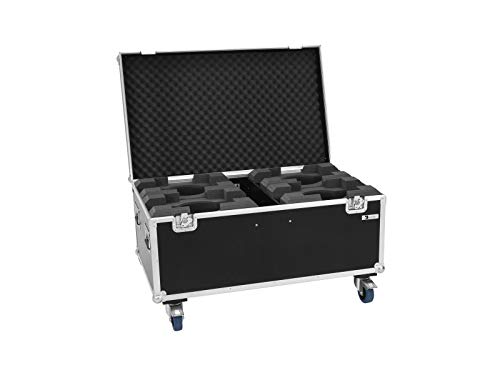 ROADINGER Flightcase 4x LED TMH-X7 Moving head | PRO Flightcase für 4 x Eurolite LED TMH-X7 Moving-Head