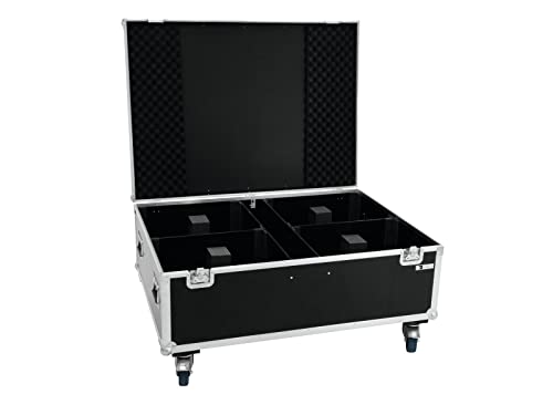 ROADINGER Flightcase 4x THA-250F | PRO Flightcase für 4 x THA-250F