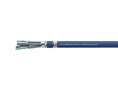 HELUKABEL Hiconn 4 x 2 X0, AES/Ebu 25 100 M, Mehrfarbig, One Size