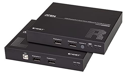ATEN CE924 USB DisplayPort Dual-Anzeige HDBaseT 2.0 KVM Extender