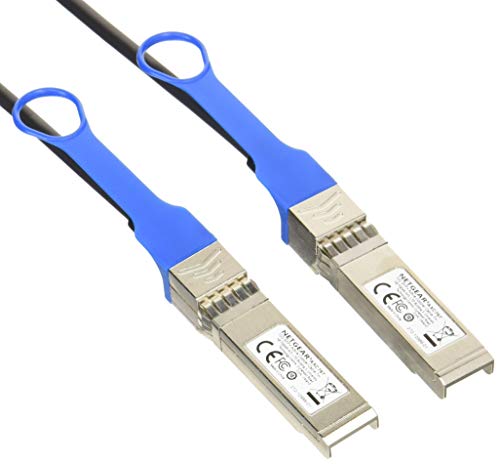 Netgear AXC767-10000S Direct Attach Active SFP plus DAC Kabel, 7 m Schwarz