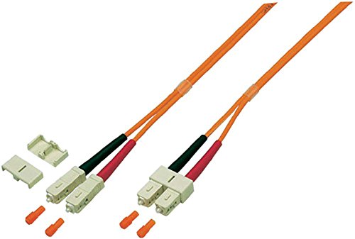 EFB Elektronik O7413.20 "Duplex" Jumper SC-SC 50/125, OM3, LSZH, 3.0mm, 20m Aqua