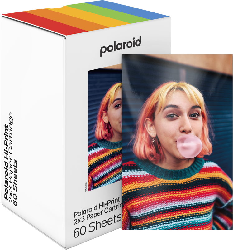 Polaroid Hi·Print Paper - 2x3 Papierkassette (60 Blatt)