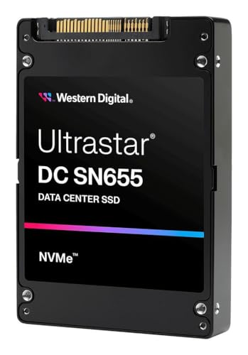 WESTERN DIGITAL Ultrastar DC SN655 U.3 7.68TB PCIE TLC RI-1DW/D Dual Port BICS5 ISE