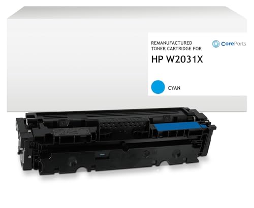 CoreParts Lasertoner for HP Cyan Pages: 6000 DIN 33870-2, QI-W2031X