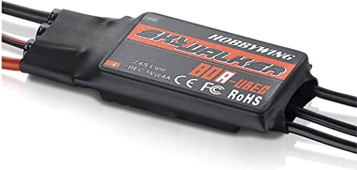 HobbyWing 2108341 80060210 Skywalker 80A Flugmodell Brushless Flugregler Belastbarkeit (max. A): 100A