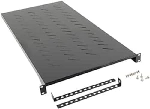 LANBERG Festplatte 1U 483 x 900 mm bis 25 kg Rack 19 Zoll schwarz