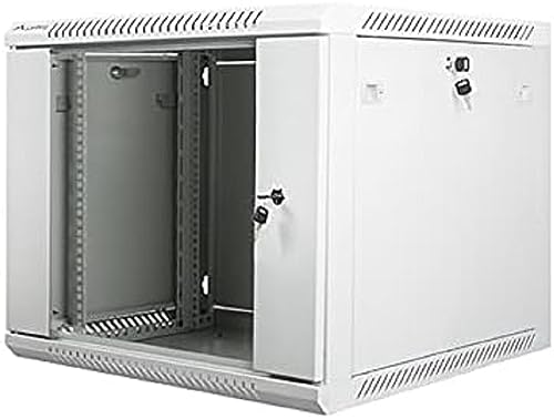 lanberg WF01-6609-10S Rack Cabinet 9U Wall Mounted Rack Grey