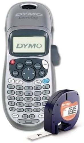 DYMO LetraTag LT-100H Beschriftungsgerät - Silber Edition INKL, Batterien (2174577) Marke