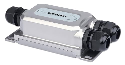 INTELLINET 2-Port Outdoor Ultra PoE Extender Vandalismusschutz